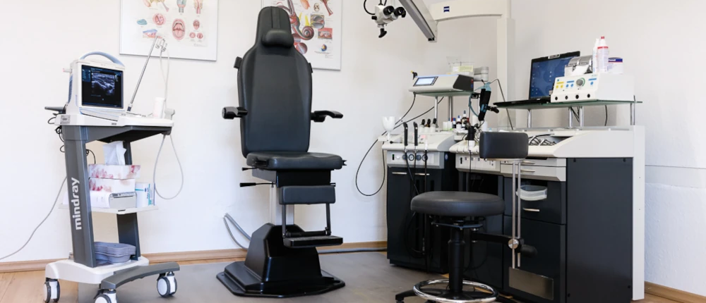HNO Leopoldstrasse, München Schwabing - Sprechzimmer