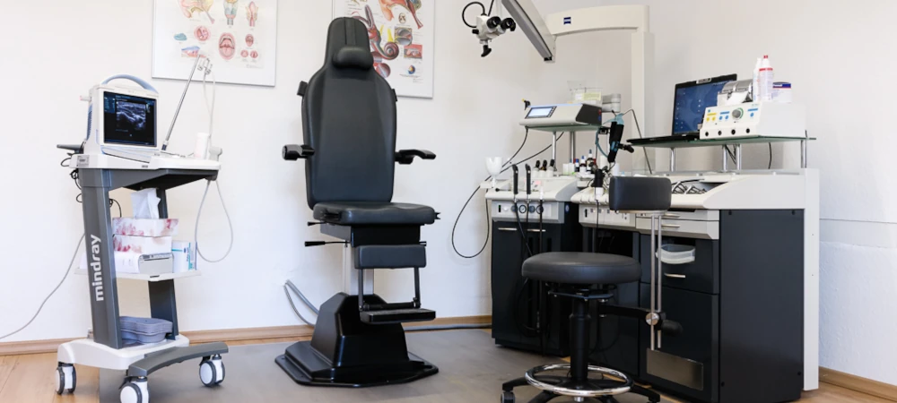 HNO Leopoldstrasse, München Schwabing - Sprechzimmer